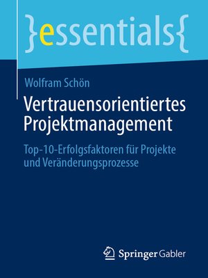 cover image of Vertrauensorientiertes Projektmanagement